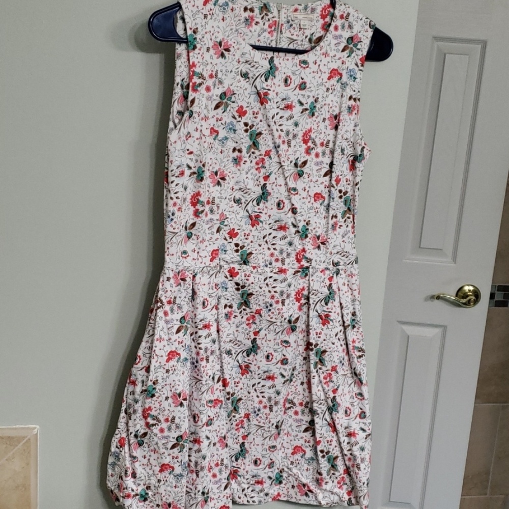 Fit and Flare Gap Cotton Dress Flower